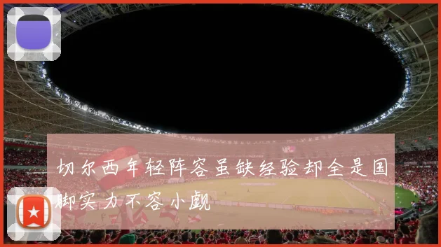 切尔西年轻阵容虽缺经验却全是国脚实力不容小觑