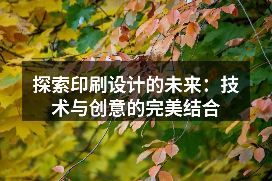 数字印刷技术的应用实例